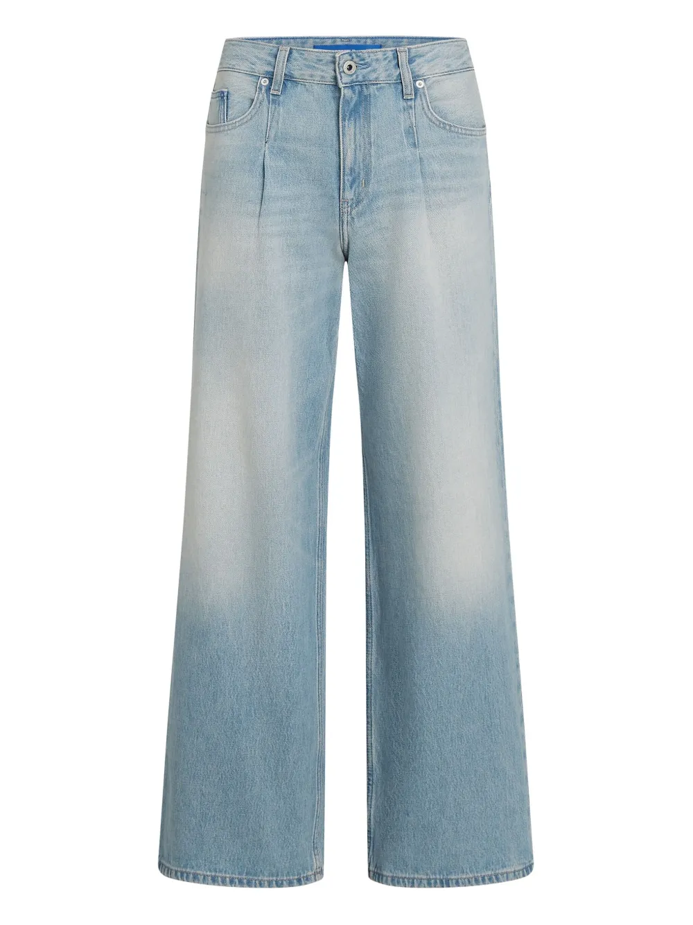 

Широкие джинсы со складками Karl Lagerfeld Jeans, синий