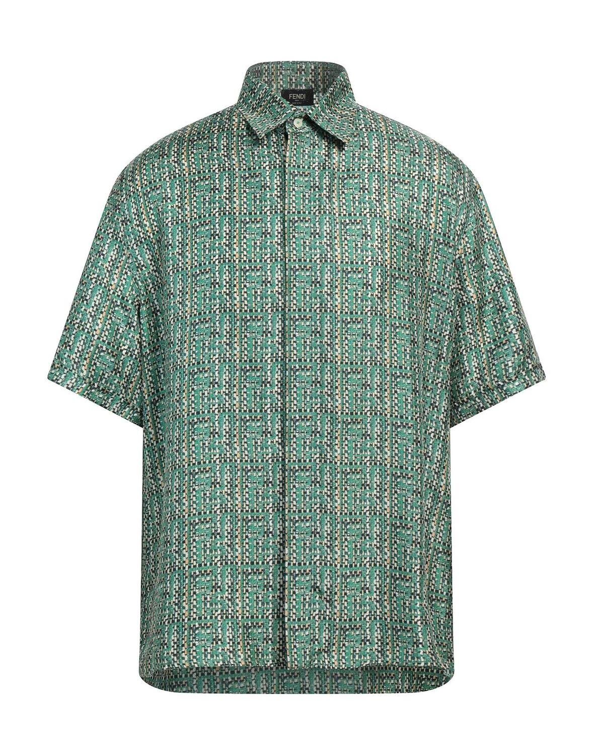 

Рубашка Fendi, зеленый