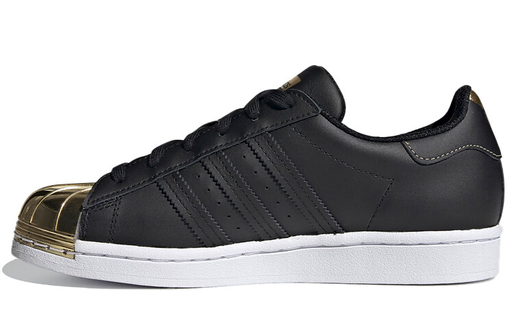 

Кроссовки Adidas Originals Superstar Series Skateboard Shoes Women's Low-Top Black Gold