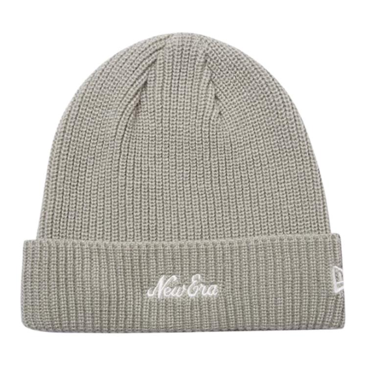 

New Era Акриловая вязаная шапка унисекс светло-оливкового цвета, Light Olive Green