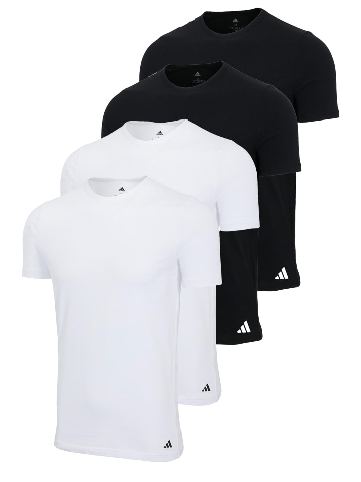 

Майка Adidas Sportswear, черный/белый