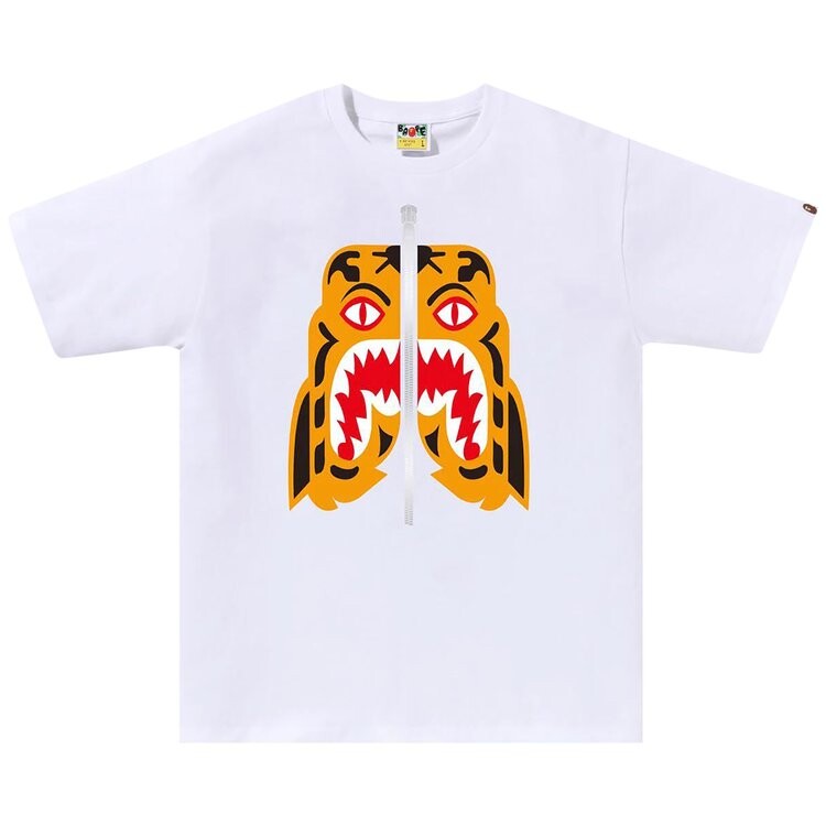 

Футболка BAPE Tiger 'White', белый