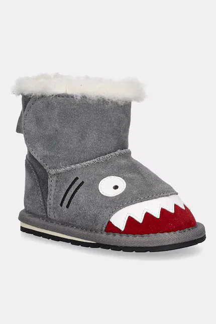 Зимние ботинки детские Shark Walker Emu Australia, серый