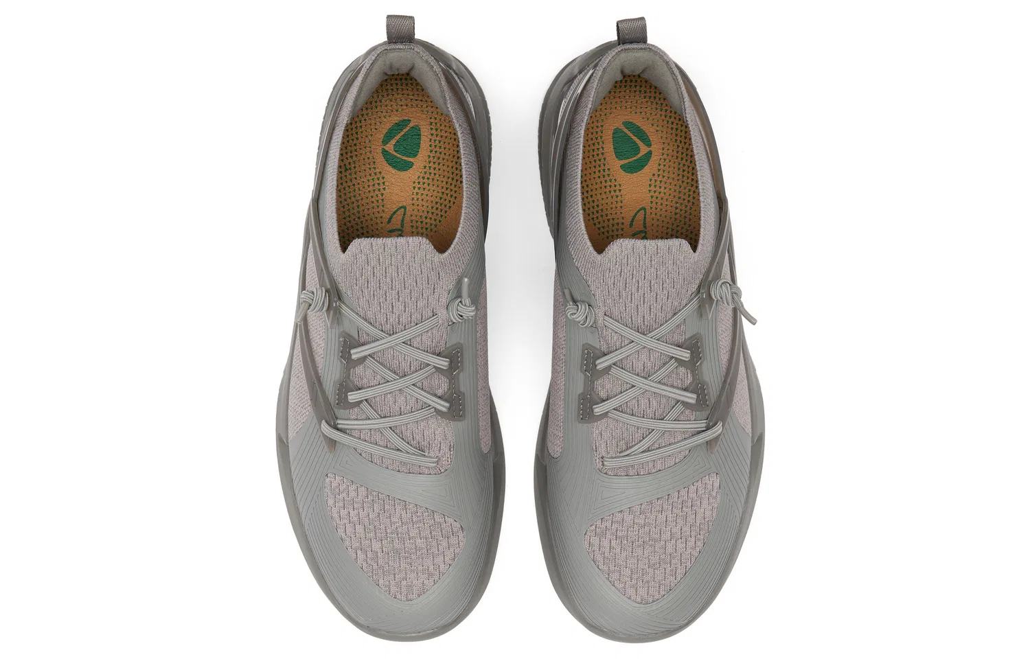 Повседневные туфли Clarks TriEase Slip серые — фото 4