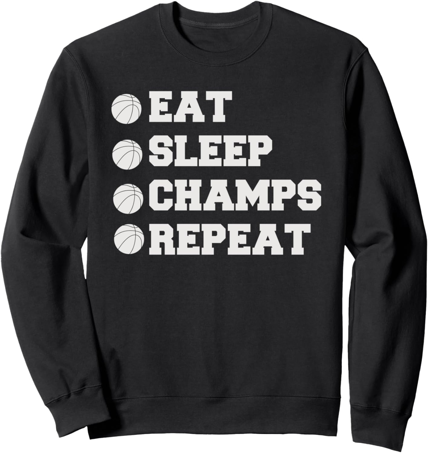 

Забавная толстовка «Ешь, спи, чемпионы, повторяй» - «Чемпионы Америки по баскетболу», черная Eat Sleep Champs Repeat, Черный, Забавная толстовка «Ешь, спи, чемпионы, повторяй» - «Чемпионы Америки по баскетболу», черная Eat Sleep Champs Repeat