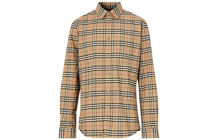 

Рубашка мужская Burberry, коричневый