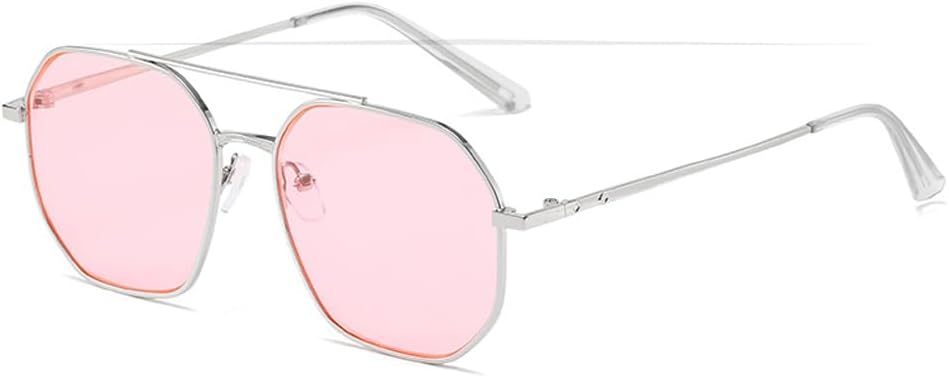 

Модные солнцезащитные очки в металлической оправе для близорукости, легкие очки для вождения, очки для коррекции миопии, мужские и женские очки для зрения вдаль Xrpin, Pink