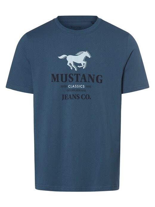 

Футболка в стиле остин Mustang, индиго