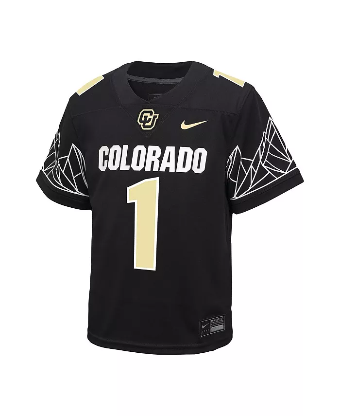 Детская футболка Colorado Buffaloes Untouchable, черная Nike — фото 3