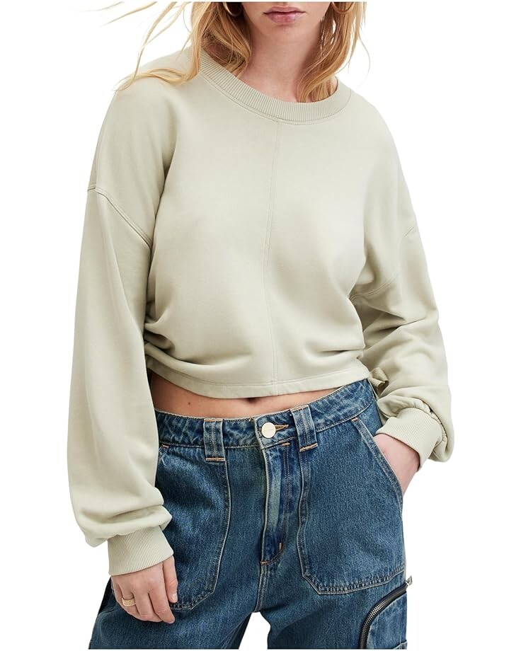 

Толстовка AllSaints Mira Sweat, зеленый