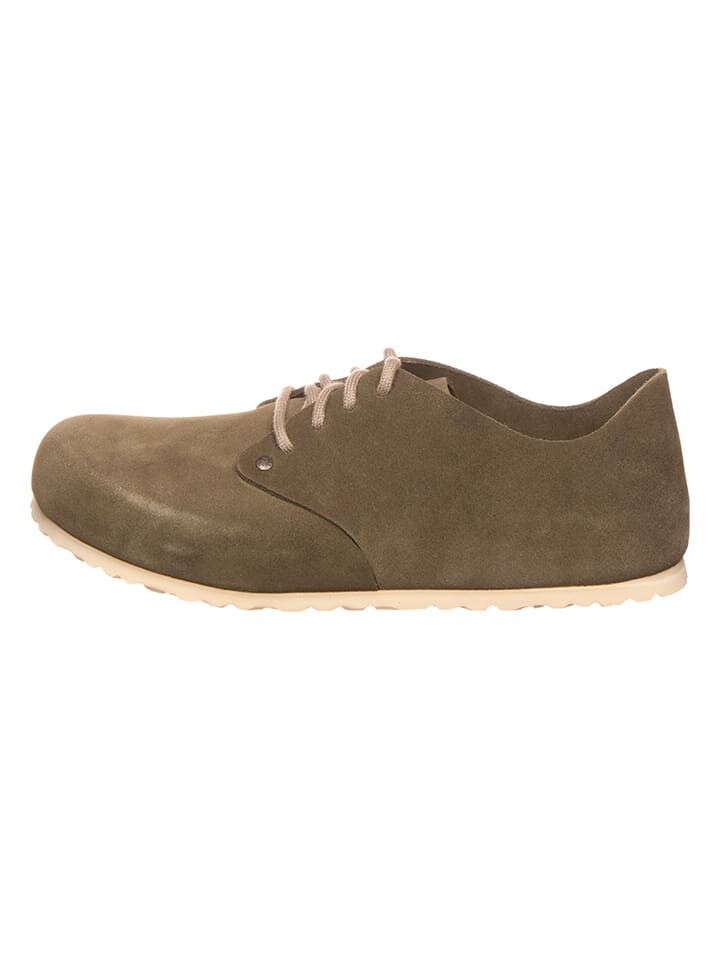 

Элегантные туфли на шнуровке Birkenstock, хаки