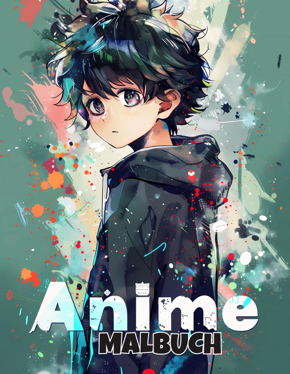 

Anime Malbuch: [Neue Ausgabe] Mit über 55 wunderschönen Anime-Malvorlagen für Kinder im Alter von 4-8, 9-12 Jahren, Jungen und Teenagern (German Edition) (Independently published)