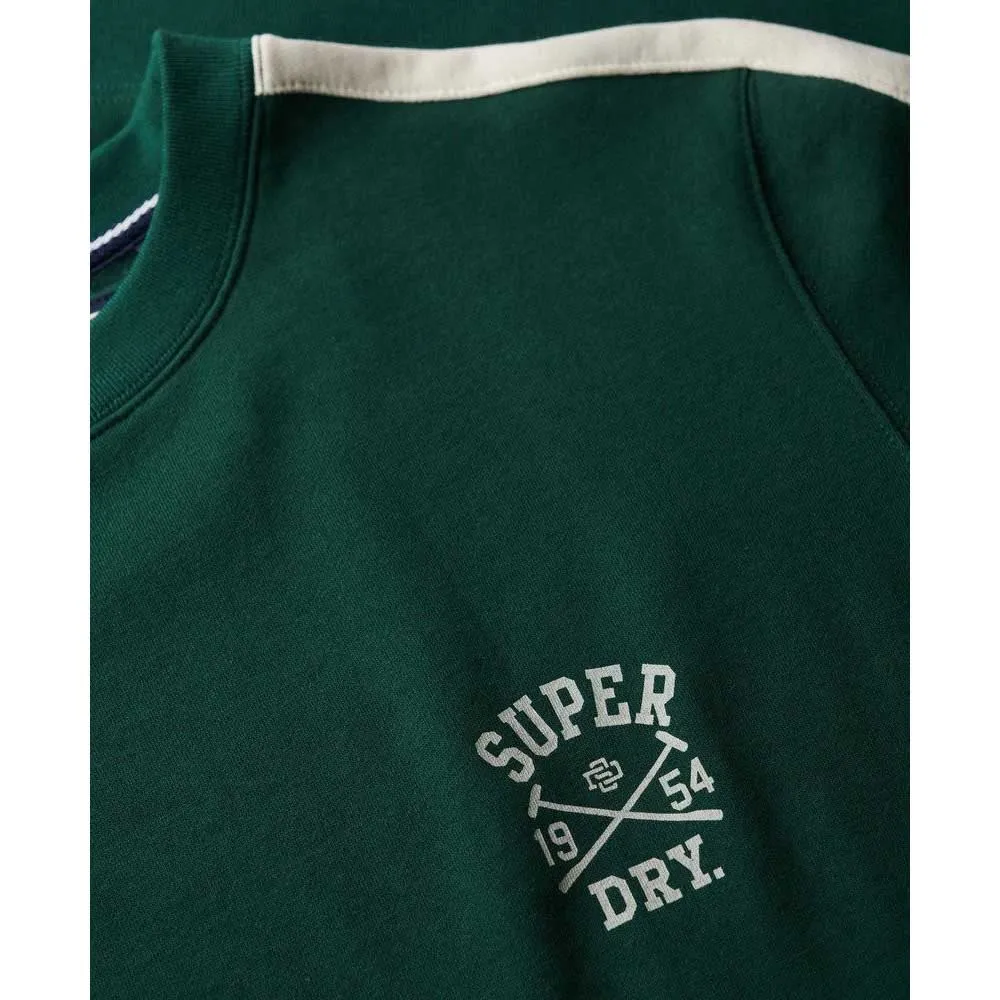 Толстовка Superdry Athletic Club, зеленый — фото 2