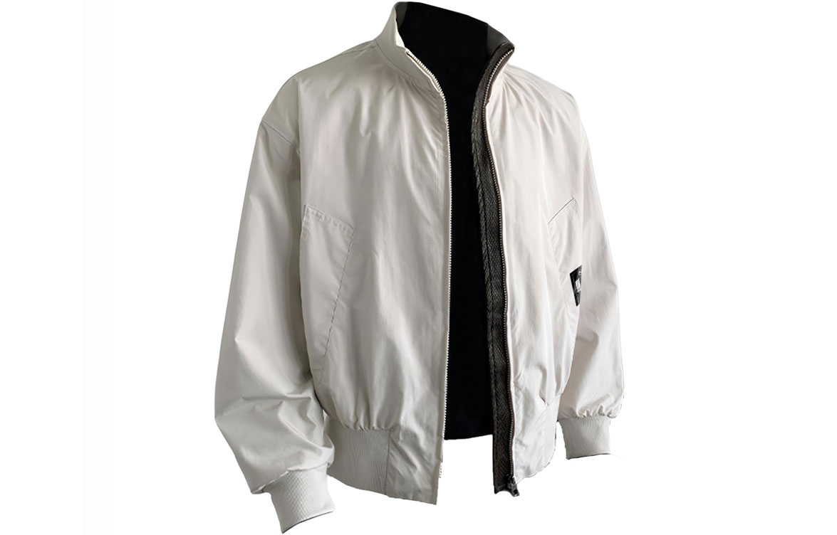 

Бейсбольная майка Unisex Stand Collar Moderate ZIAREL, экрю[removable logo]