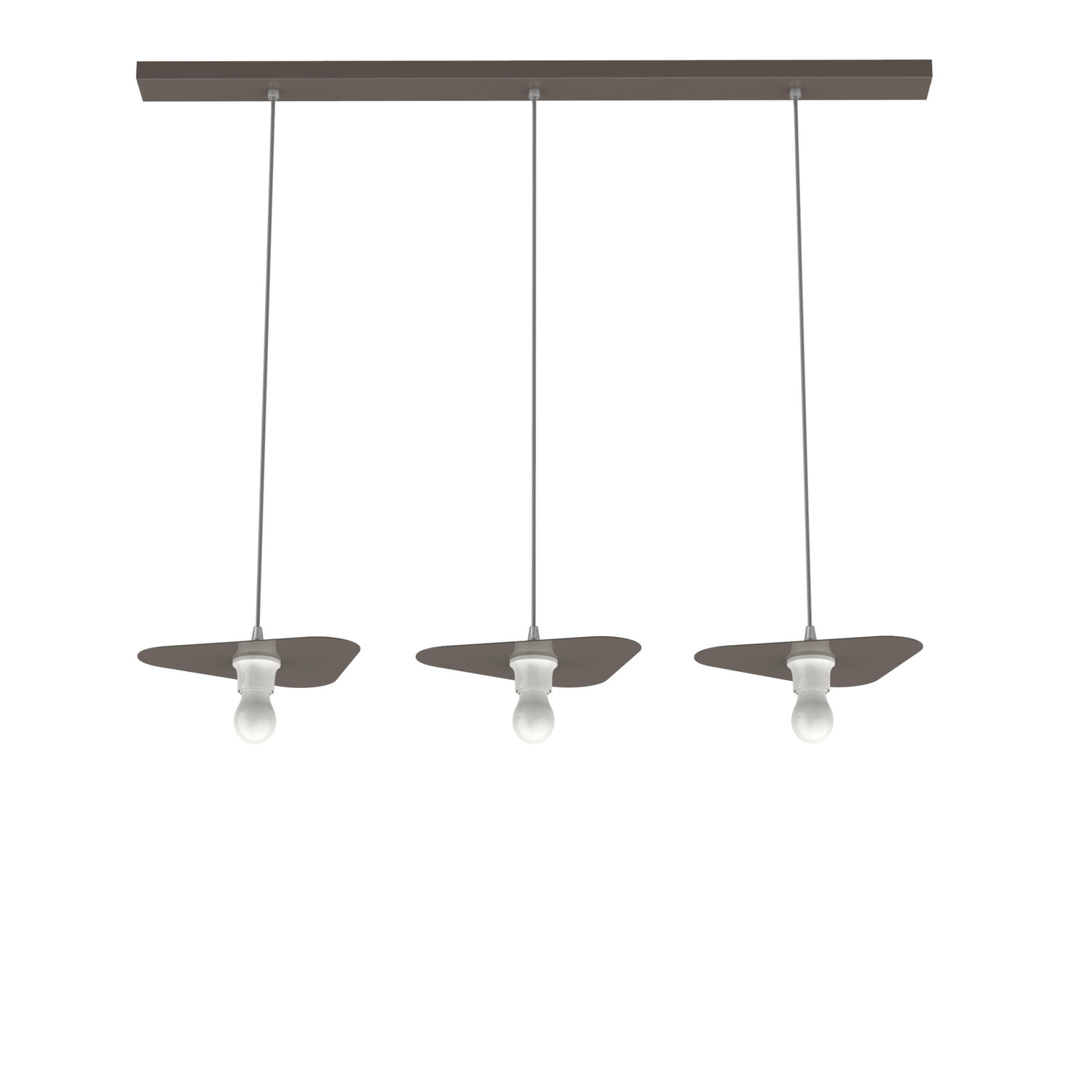 

Подвесной светильник Lumicom, 25x30x7 см, серо-коричневый