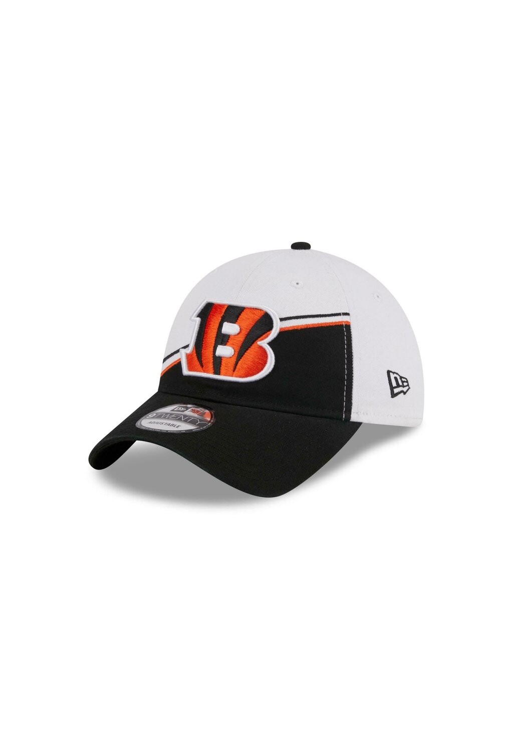 

Бейсболка CINCINNATI BENGALS NFL 2023 SIDELINE 9TWENTY UNSTRUC New Era, цвет weiss