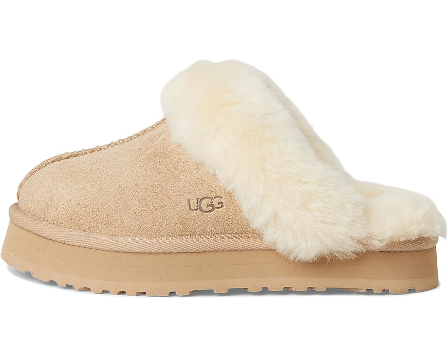 Детские тапочки Ugg Disquette (Little Kid/Big Kid) UGG Kids, Sand — фото 4