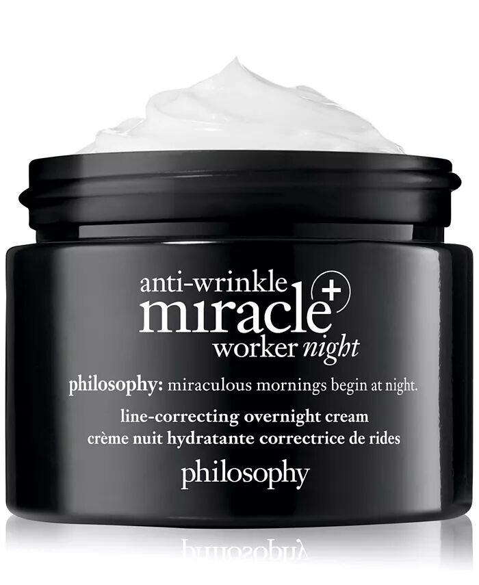 

Ночной крем против морщин Miracle Worker+, корректирующий морщины, 2 унции Philosophy
