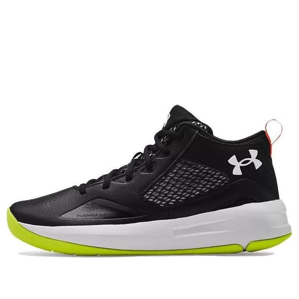 

Кроссовки lockdown 5 black/green Under Armour, черный