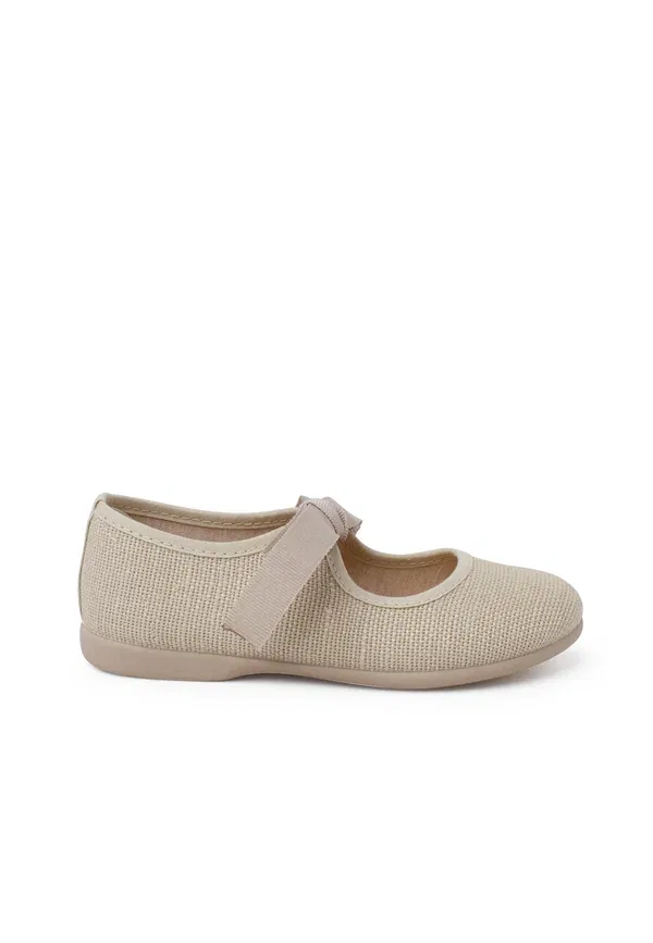 Туфли-лодочки Merceditas cierre lazo faya ankle strap ballet pumps Pisamonas, цвет сырой