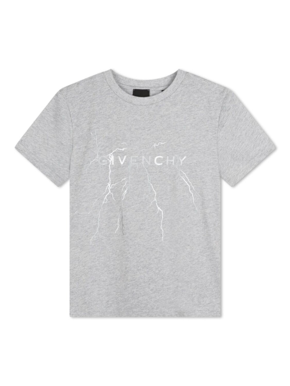 

Givenchy Kids футболка со светоотражающим логотипом, серый