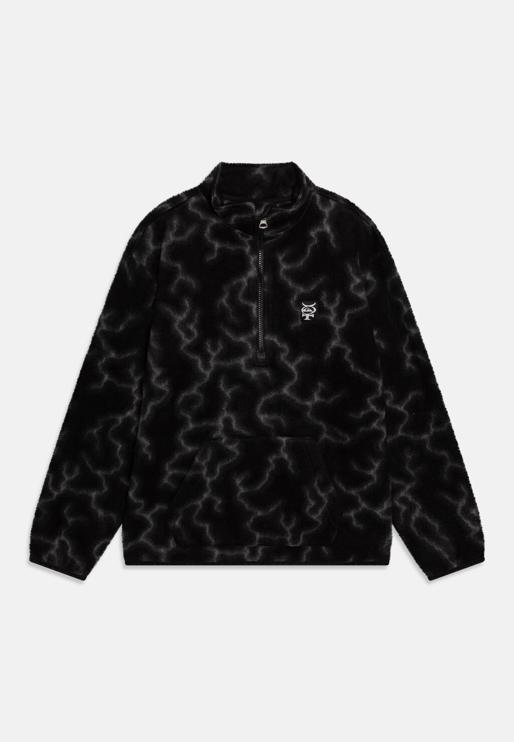 

Флисовый свитер MERCURY YOUTH Quiksilver, черный