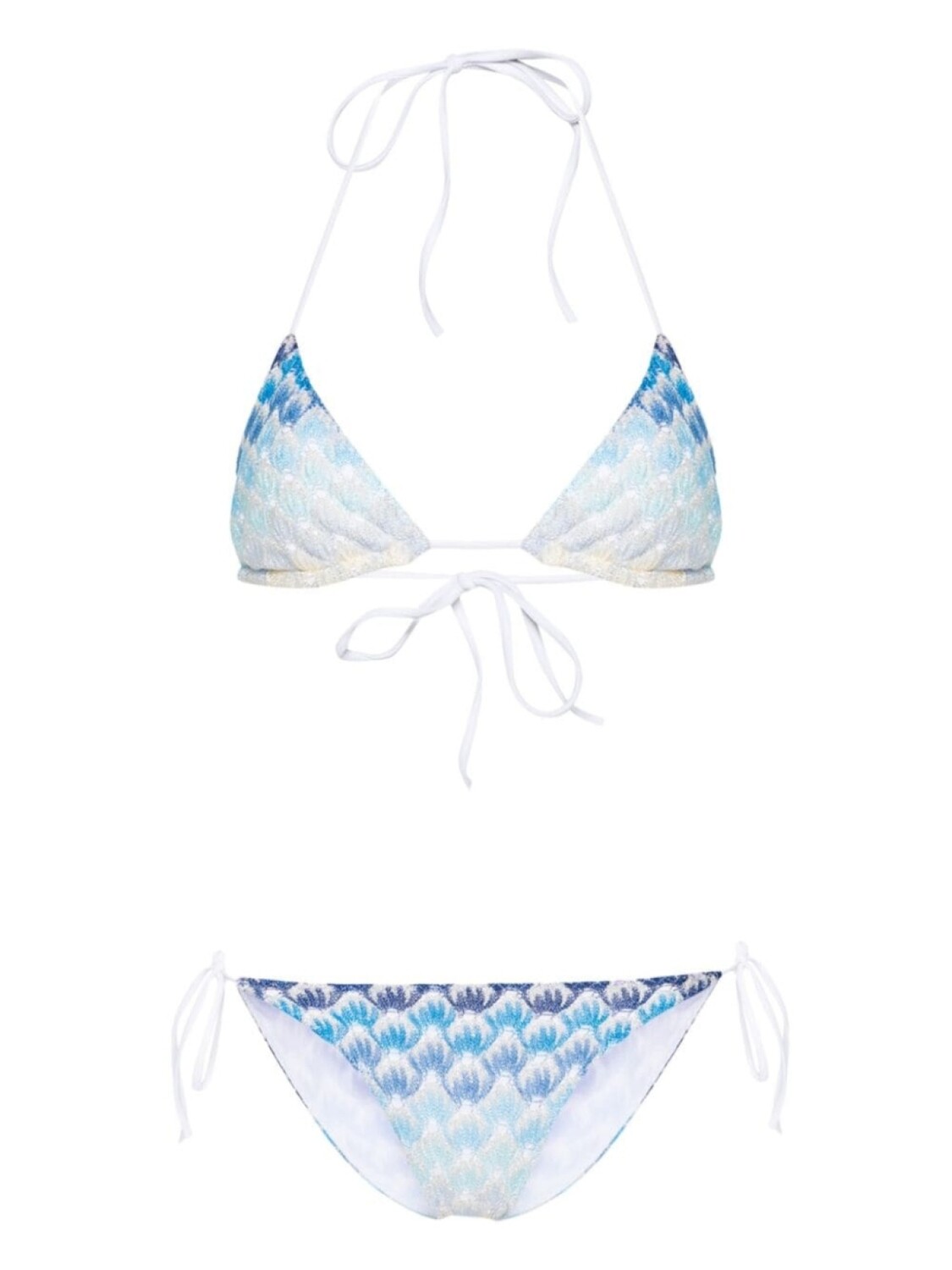 

Missoni бикини с эффектом градиента, синий