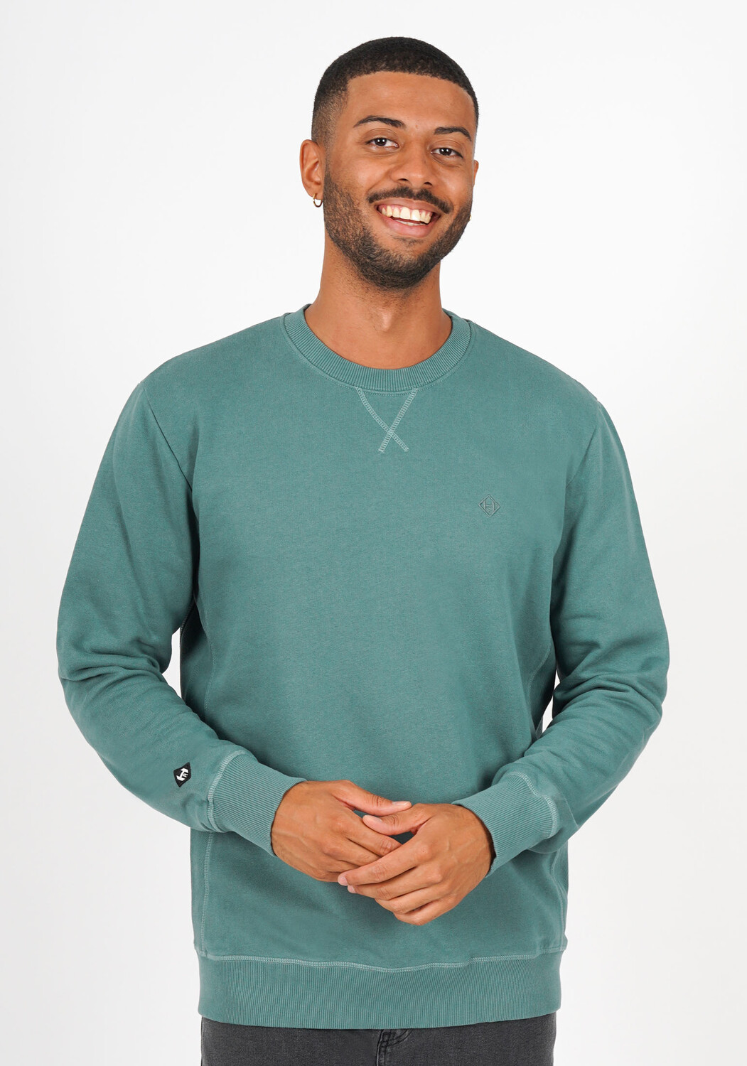 

Толстовка HONESTY RULES Sweat Basic, цвет sage