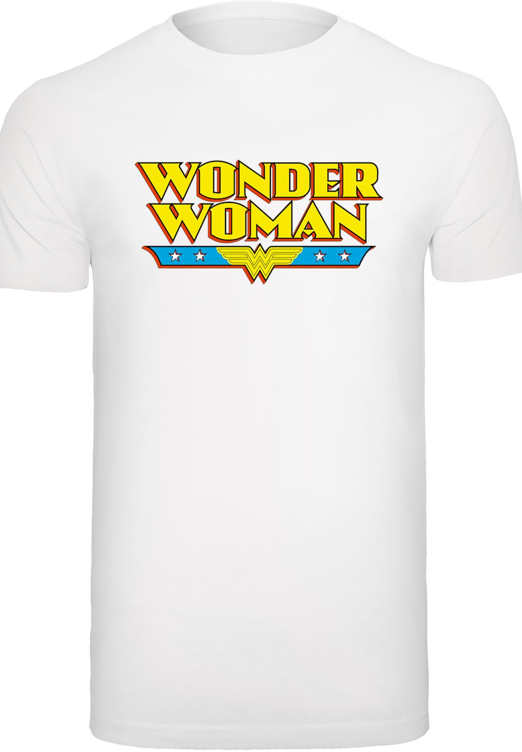 

Футболка с принтом TEXT LOGO WITH ROUND NECK F4NT4STIC, белый