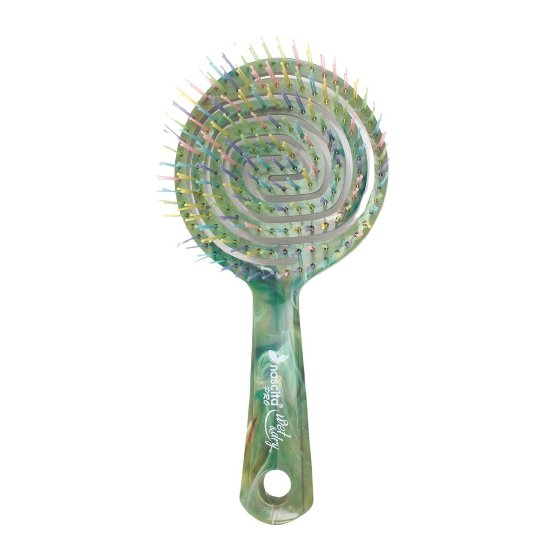 

Расческа Nascita 3D GemTips Marable Green Inna