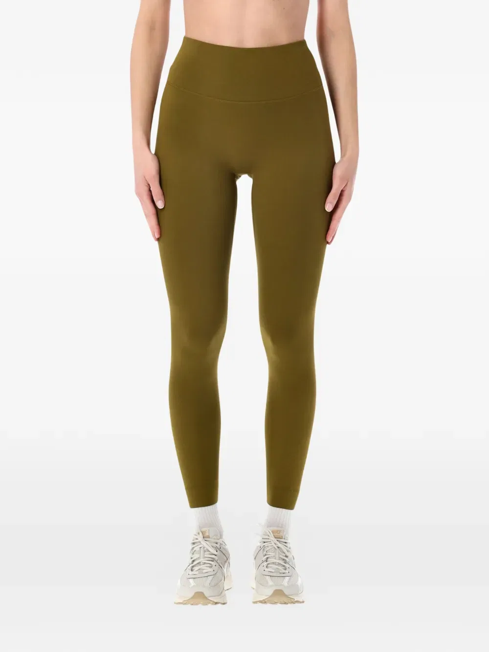 Леггинсы с логотипом Zenvy Nike, зеленый