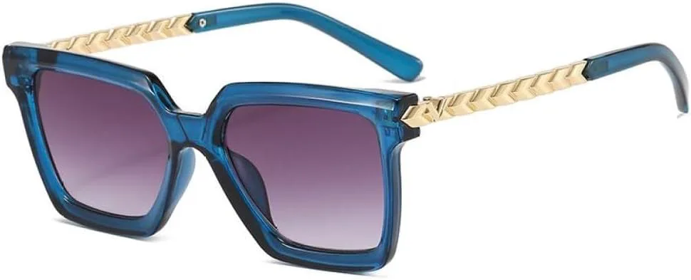 

Солнцезащитные очки Arrival Fashion Shield для женщин и мужчин, с градиентными линзами из поликарбоната и металлической оправой, леопардовым принтом, черные MTZJH, 3