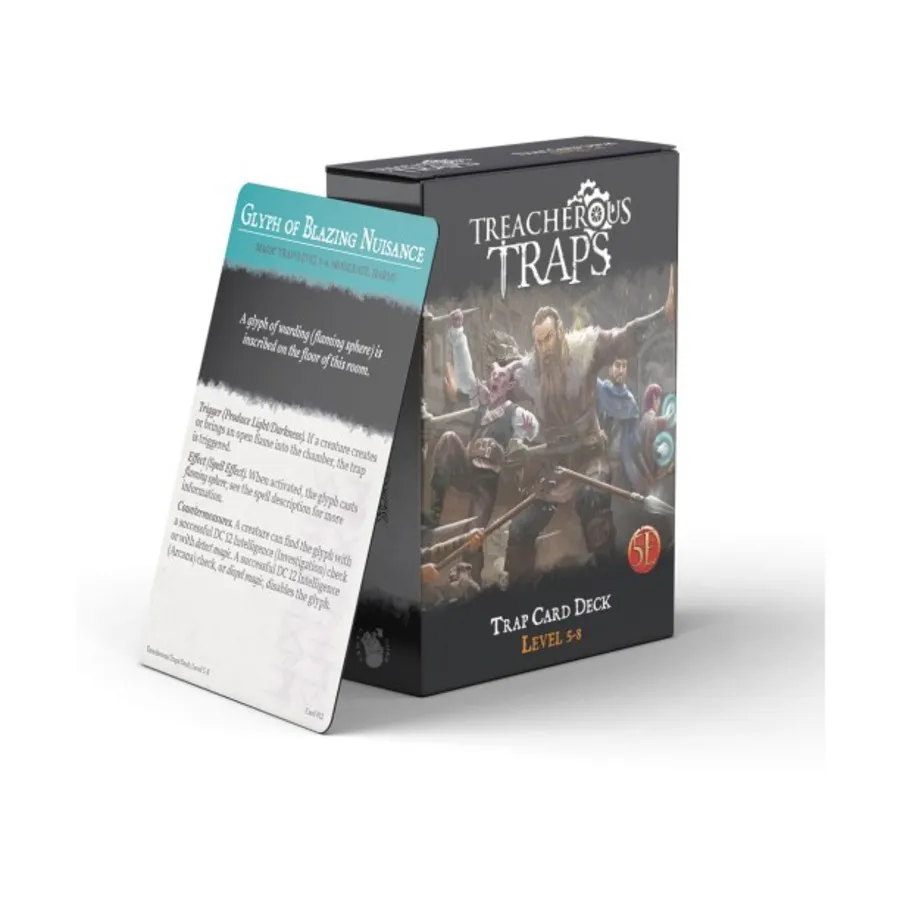 

Бокс-сет Treacherous Traps Deck - Level 5-8, Game Master's Toolbox (5e)