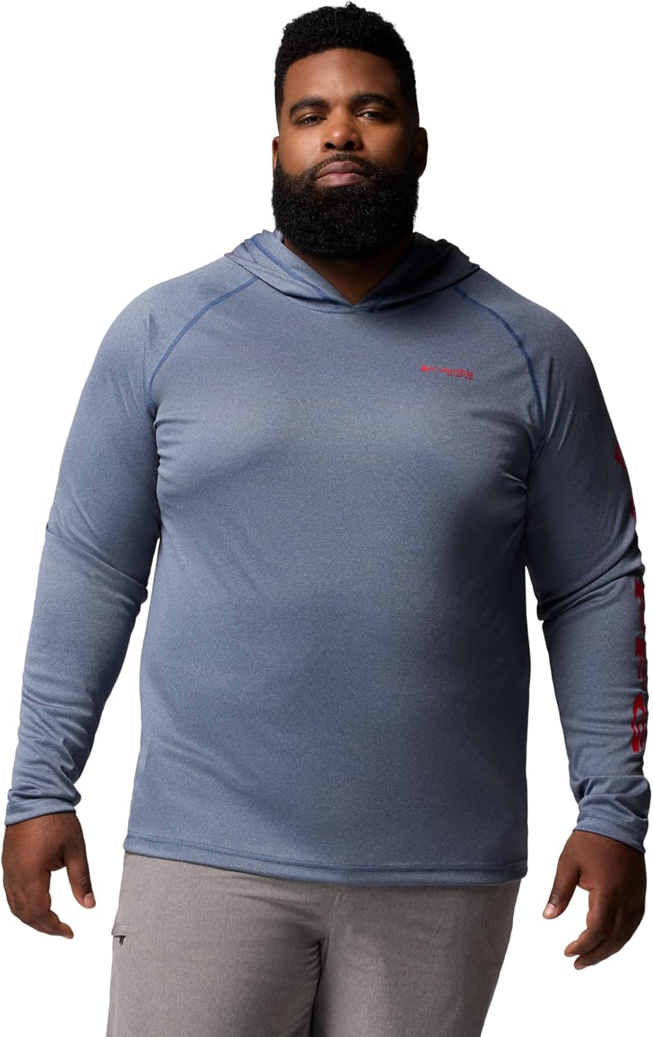 

Толстовка с капюшоном Columbia Mens Terminal Tackle, Carbon Heather/Red Spark Logo, Красный, Толстовка с капюшоном Columbia Mens Terminal Tackle, Carbon Heather/Red Spark Logo