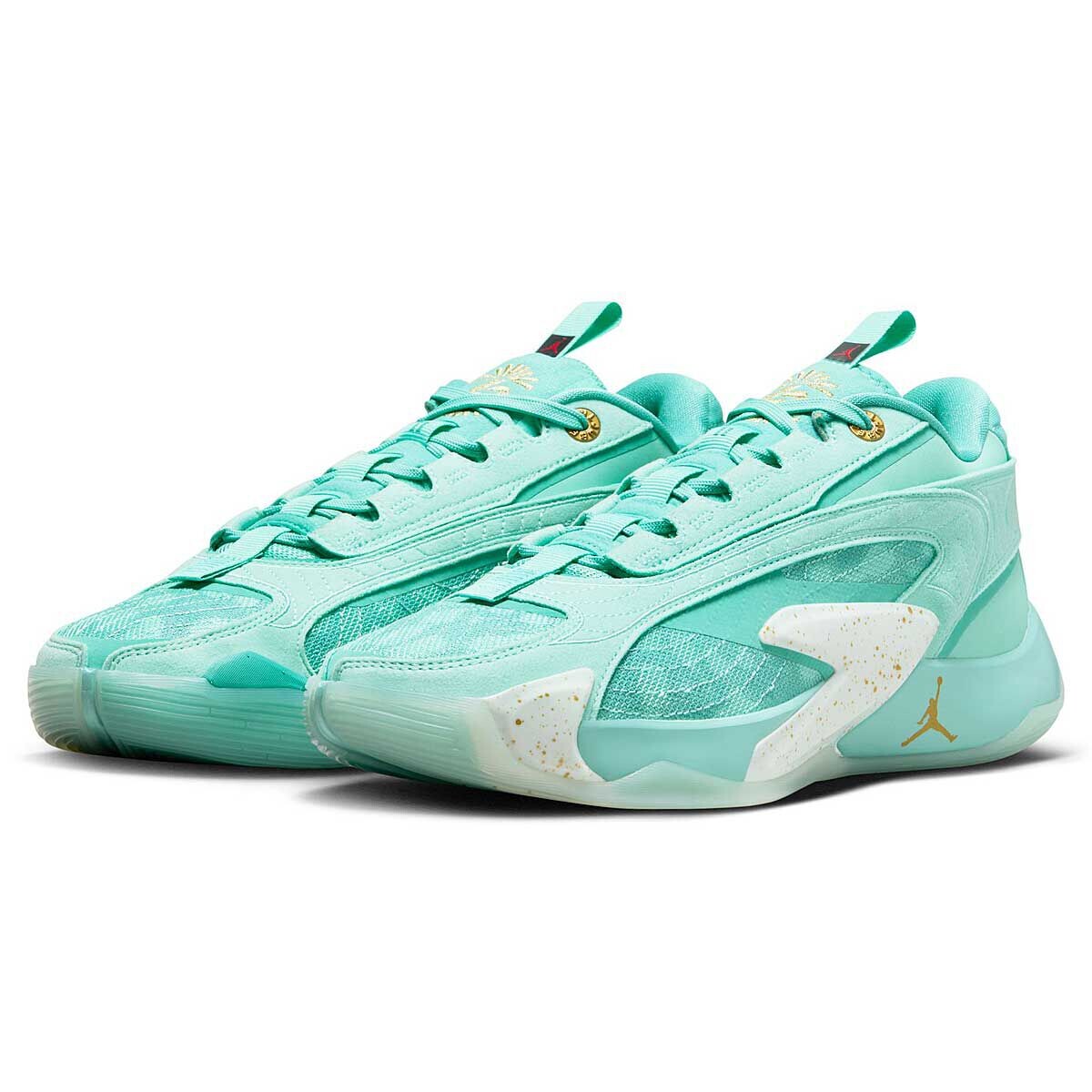 Баскетбольные кроссовки LUKA 2 MATADOR Jordan, цвет Tropische Frische/Metallic Gold/Grünblau — фото 2