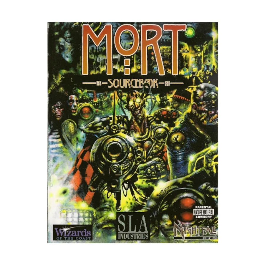 

Mort Sourcebook, SLA Industries (WOTC), мягкая обложка