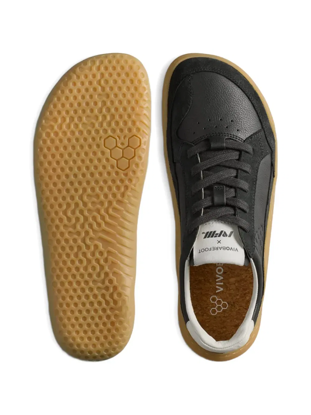 Кроссовки Gobi ii из зернистой кожи Vivobarefoot, черный — фото 4