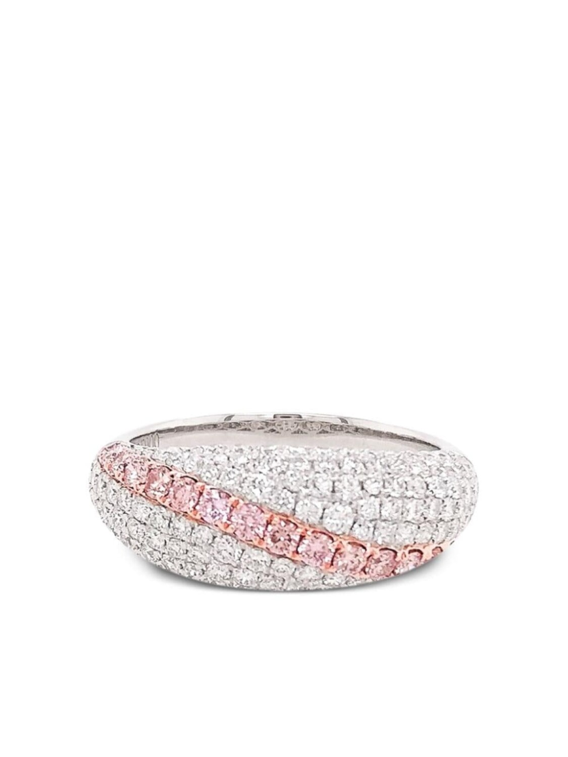 

Кольцо из белого золота с бриллиантами HYT Jewelry, серебряный