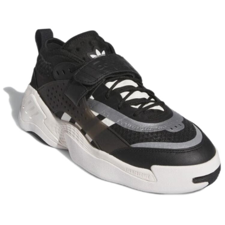 Кроссовки Adidas originals Streetball Lifestyle Unisex, черный/белый — фото 2