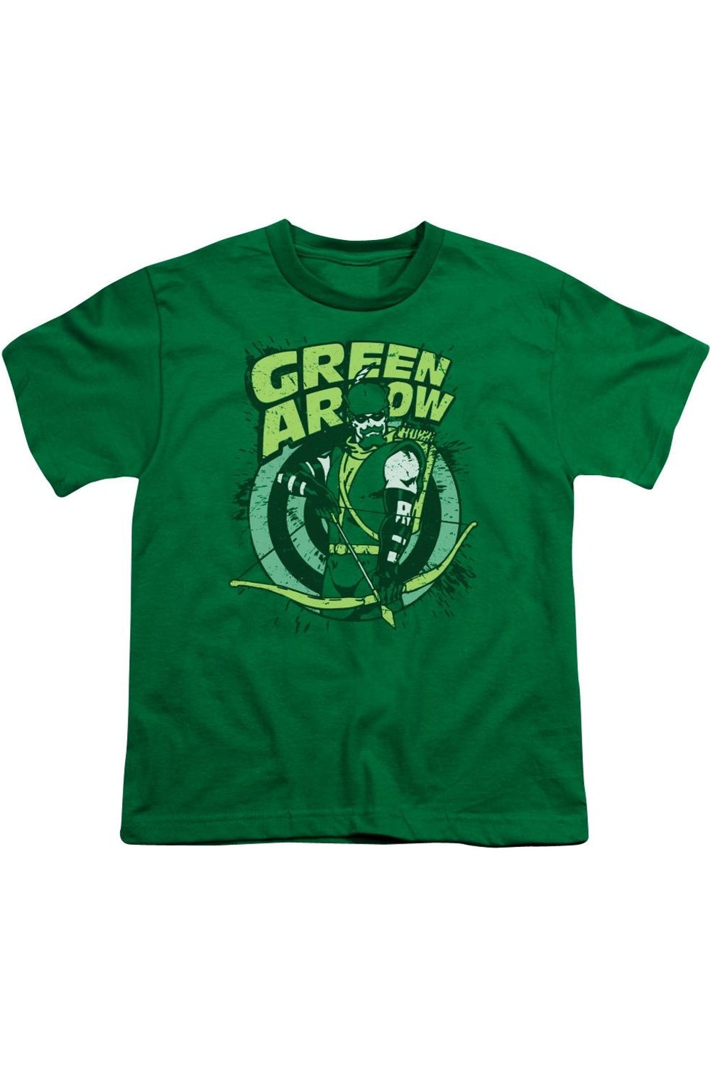

Футболка DC Comics On Target с коротким рукавом для детей Gildan, зеленый
