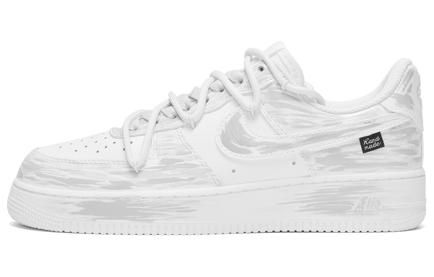 

Кроссовки Nike Air Force 1 Skateboarding Shoes Unisex Low-top White/gray, белый/серый