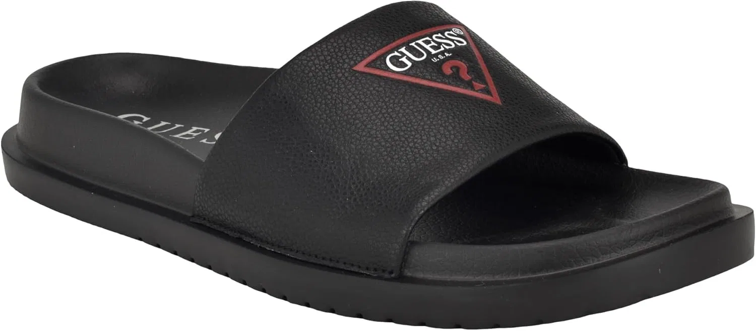 Мужские сандалии-шлепанцы GUESS Vumble, Black 001