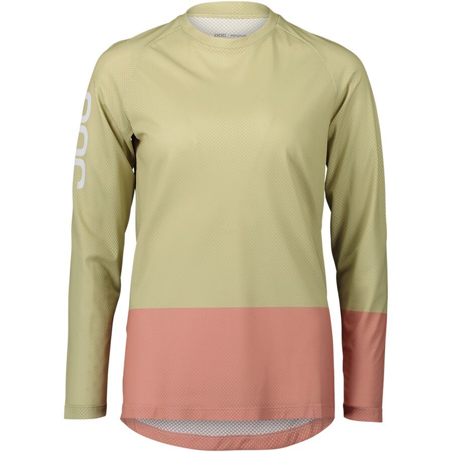 

Футболка POC MTB Pure Long-Sleeve POC, Prehnite Green/Rock Salt