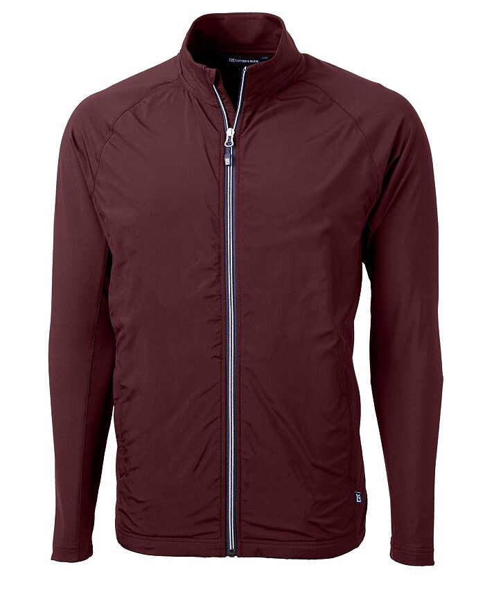 

Мужская куртка Adapt Eco Knit Hybrid из переработанного материала на молнии на всю длину Cutter & Buck, красный