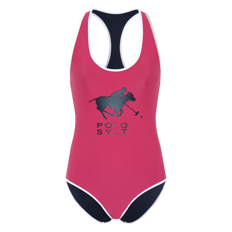 

Купальник в дизайне этикетки POLO SYLT, цвет rosa