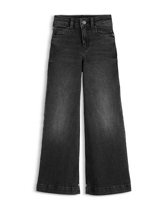

Джинсы с широкими штанинами Girls' Core the Wave - для малышей и детей постарше Scotch & Soda, черный