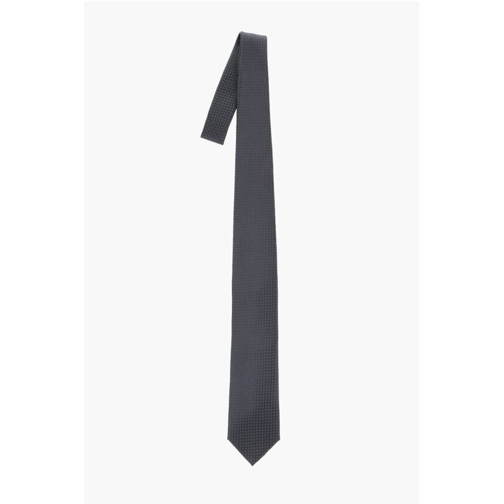 

CC COLLECTION Жаккардовый шелковый галстук Corneliani, серый