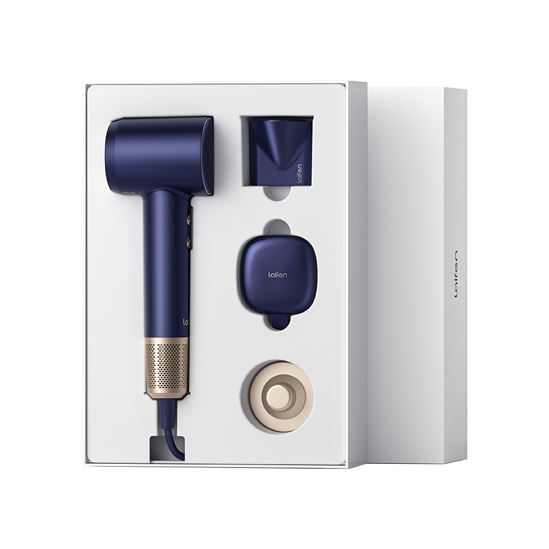 

Фен для волос домашний FL03 Laifen, Blue Gold Box Upgraded