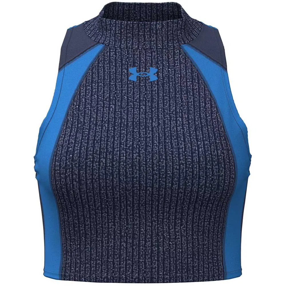

Футболка без рукавов спортивная Under Armour HG Rib, синий