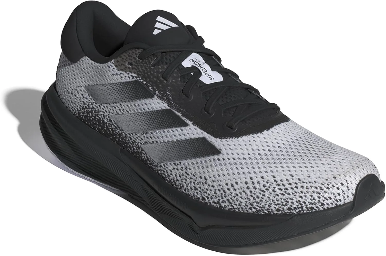 Мужские кроссовки для бега Adidas Supernova Stride, черно-белый — фото 4